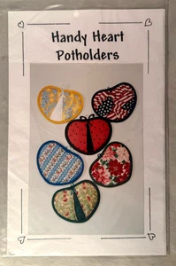 Handy Heart Potholders - Classic Crafts - Pattern & Instructions - Picture 1 of 3
