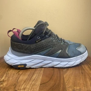 Hoka One One Anacapa Low GTX Mountain Spring Womens Blue Size 10 Hiking Shoes - Picture 1 of 10