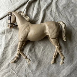 Vintage Marx Fort Apache Comanche Articulated Calvary Horse - Picture 1 of 9