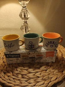 Neues Tognana Espresso-Tassen Set (3 Stück) – stilvoll & hochwertig - Bild 1 von 2