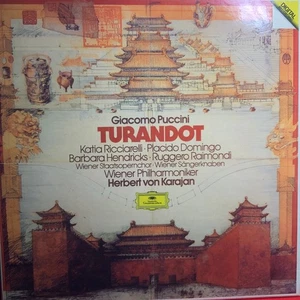 PUCCINI-TURANDOT-ORIGINAL DEUTSCHE GRAMMOPHON DGG REC 3-LP BOX SET-USED-GERMANY - Imagen 1 de 6