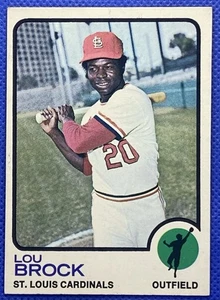 1973 Topps Lou Brock #200 EX-EXMINT RC415 - Foto 1 di 2