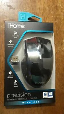 IHOME ERGONOMIC PRECISION WIRELESS DESKTOP MOUSE - Image 1 of 2