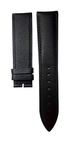 New Piaget Black Leather Watch Strap , 20mm - Picture 1 of 3
