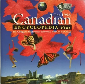 The 1996 Canadian Encyclopedia Plus CD-Rom *Very Good* - Picture 1 of 2