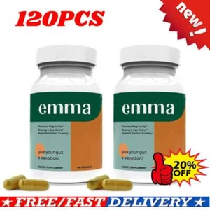 2X | Emma Gut Health|Gas and Bloating Relief Constipation Leaky Gut Repair^ - Imagen 1 de 11