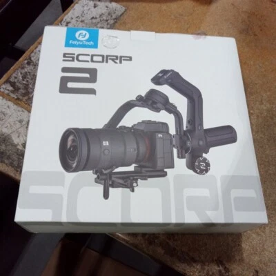 FeiyuTech SCORP 2 Camera Gimbal Stabilizer - Used | AI Tracking Module - Image 1 of 4