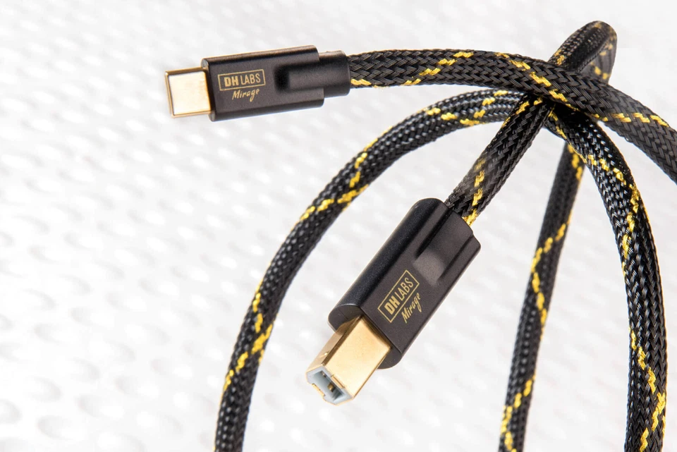 DH Labs Silver Sonic Mirage USB 1 meter High Performance USB A to C Cable - Image 1 of 1