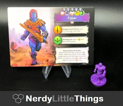 ARCHON STUDIO Masters of the Universe Fields of Eternia - Faker - Figure and Card - EN