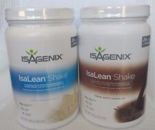 Isagenix French Vanilla & Dutch Chocolate Isalean Protein Shake Meal Replacement