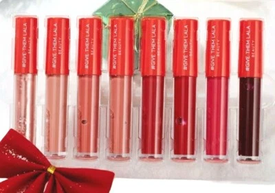GIVE THEM LA LA BEAUTY CANDY LAND LIP SET 8 SHADES NIB/SEALED Retail $38 - Image 1 of 3
