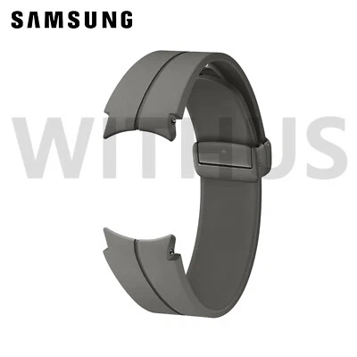 SAMSUNG Galaxy Watch5 Pro ET-SFR92 D Buckle Sports Strap Band M/L Black Gray Foto 1 de 3