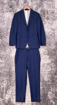 套装 36S 男式那不勒斯单排扣运动外套布雷西亚裤 — 第 1/4 张图片