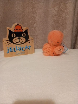 I Am Baby Peachie Octopus Jellycat - Uktra Rare - Mint with Tags Retired BNWT - Image 1 of 4