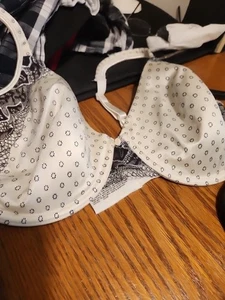 BALI 42B 3547/3847 PRE-OWNED Bra Black/white - Picture 1 of 3