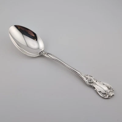 Cuchara sopera ovalada de plata esterlina Towle Old Master - 6 5/8" - sin monogramas Foto 1 de 3