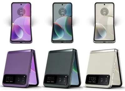 Motorola Razr 40 5G 3rd Gen 64MP Flip 8GB RAM 128/256GB ROM Unlocked Smartphone - Image 1 of 4