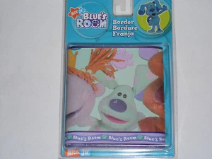 BLUES CLUES BLUE'S ROOM SELBSTKLEBENDE TAPETENBORDÜRE (NEU) 15 Fuß x 5 Zoll EA - Bild 1 von 7
