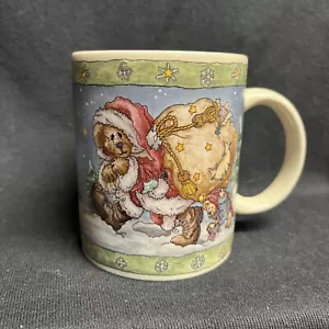 Boyds Bears Coffee Cup Mug Have A Beary Merry Christmas BearWear Pottery Works - Picture 1 of 8