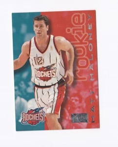 SkyBox Premium #221 1996-97 Matt Maloney ROO RC Houston Rockets Penn - Imagen 1 de 4