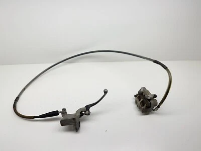 Kawasaki KX125 1993 OEM conjunto de freno delantero cilindro maestro pinza manguera línea Foto 1 de 4