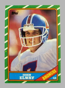 1986 Topps JOHN ELWAY NFL Football Card #112 Denver Broncos Hall OF Fame! - Picture 1 of 9