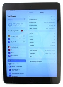 Apple iPad 6th Generation MR7F2LL/A A1893 32GB 9.7" WiFi Only Tablet; 6157230 - Picture 1 of 8