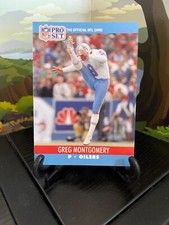 1990 Pro Set Greg Montgomery #516 Football Card