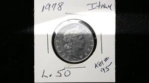 1978 Italy 50 Lire - Picture 1 of 2