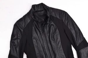 Chaqueta de motociclista Alpinestars City Vika para mujer de cuero negra talla US 4 - Imagen 1 de 12