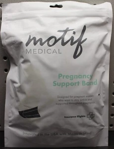 Banda de apoyo médica para embarazo Motif blanca pequeña - Imagen 1 de 7