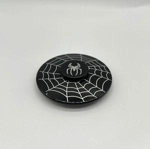 Spinner inquieto araña de metal negro impresión 3D niños a adultos - Imagen 1 de 8