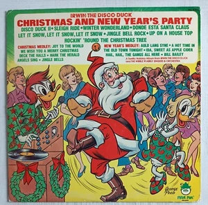 Irwin The Disco Duck Christmas And New Year's Party on Peter Pan Records Vinyl - Foto 1 di 7