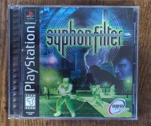 Syphon Filter PlayStation 1 1999 PS1 Black Label CIB w/ Reg Card Tested - Picture 1 of 7