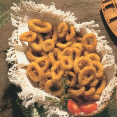 Today Gourmet Foods - Italian Breaded Calamari Rings 5lbs