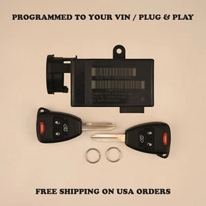 2007-2014 Dodge Avenger Sebring Immobilizer 05026165AS VIN Programmed Plug&Play - Foto 1 di 5