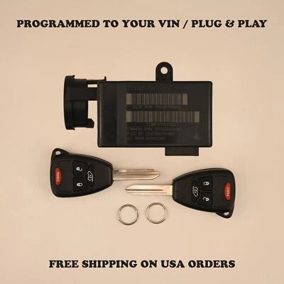 2007-2014 Dodge Avenger Sebring Immobilizer 05026165AS VIN Programmed Plug&Play - Image 1 of 4