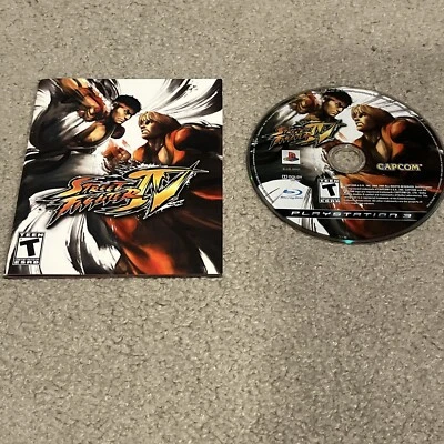 Street Fighter 4 IV PS3 (Sony PlayStation 3) Disc And Manual Only Tested - Image 1 of 4