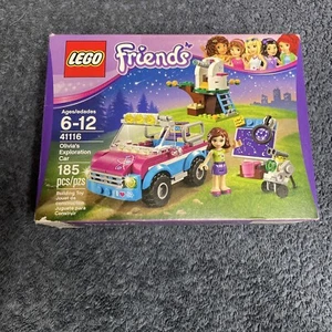 LEGO Friends 41116 Olivia’s Exploration Car 100% Complete W/Box & Instructions - Picture 1 of 11