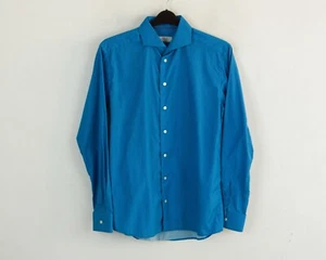 Eton Herren 41.9cm Größe 42 Slim Fit Einzel Manschette Freizeithemd Baumwolle - Bild 1 von 4