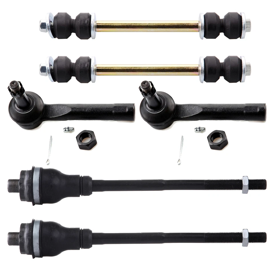 6x Front Sway Bar Inner Outer Tie Rod End For Chevrolet Silverado 1500 Classic Foto 1 de 4