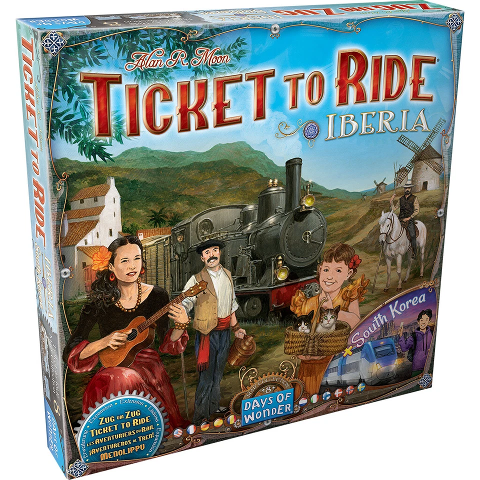 Juego de mesa Ticket To Ride Iberia y Corea del Sur Foto 1 de 1