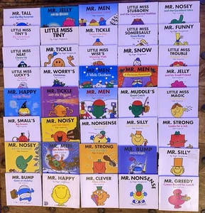40 My Mr. Men Library Children's Book Roger Hargreaves, Early 2000s Partial Set - Picture 1 of 1