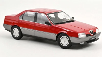 MODELLINO AUTO STATICO NOREV ALFA ROMEO 164 1991 ROSSO MODELLISMO SCALA 1:18 - Immagine 1 di 4