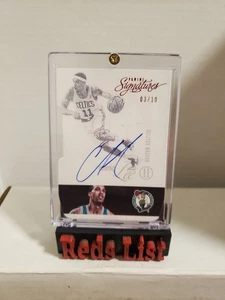 2012 Panini Signatures Die-Cut /Red Auto #90 Courtney Lee 3/10 Celtics - Bild 1 von 7