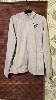Sudadera con capucha Lululemon para hombre XL gris con logotipo Foto 1 de 4