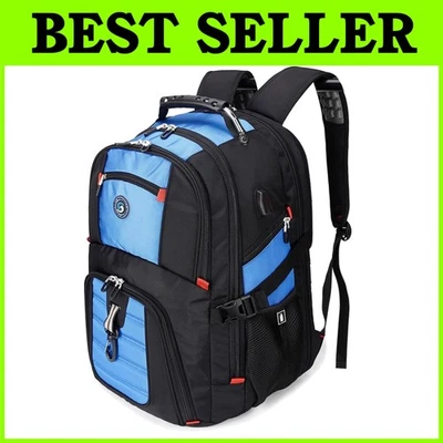 Mochila de negocios para escuela secundaria universitaria - computadora portátil de 17 pulgadas Foto 1 de 4