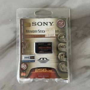 Sony 256MB Memory Stick Pro Duo - High Speed (MSX-M256N) - Picture 1 of 3