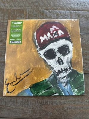 STEVE EARLE & THE DUKES - UP AGAINST THE WALL REDNECK MOTHER- 7" 45 VINYL " NEW - Image 1 of 2