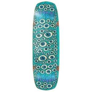 Heroin Skateboards Seeing Double Shovel Skateboard Deck 9.5” - Picture 1 of 1